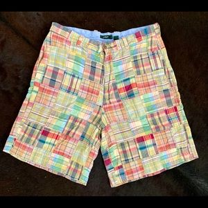J.Crew Madras Short Sz 33